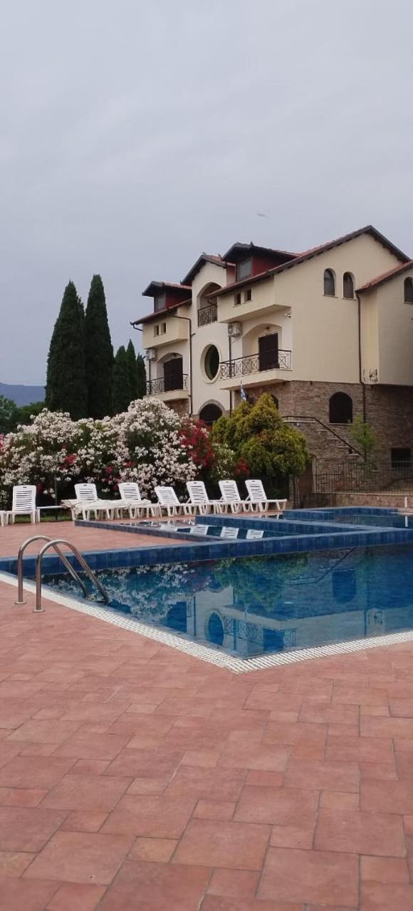 Villa Anna Leptokaryá Luaran gambar